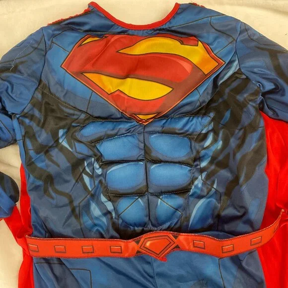 Deluxe Superman Child Costume (Large) - Picture 4 of 6
